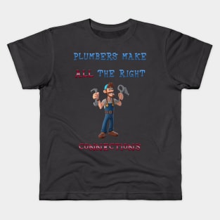 Plumber Humour Kids T-Shirt